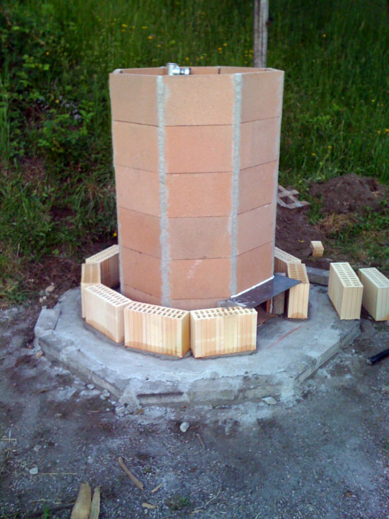small scale biochar kiln construction step 4